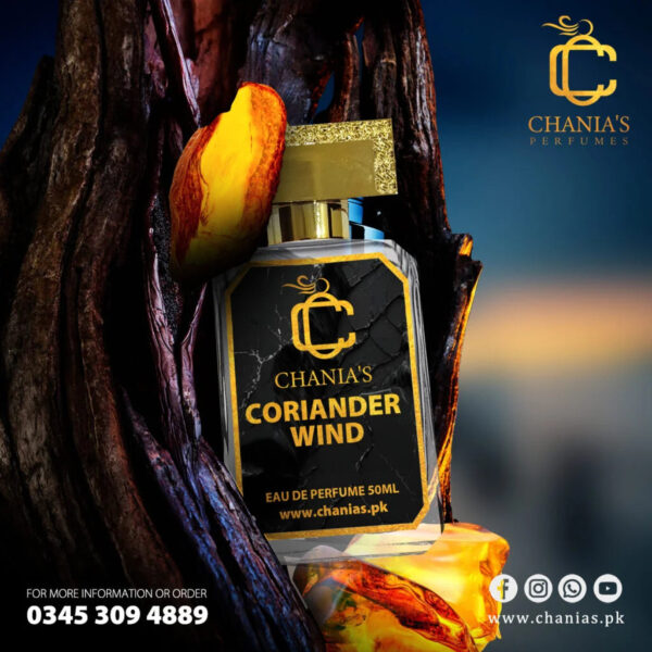Chania's "Coriander Wind" Inspired by Sauvage Dior